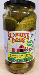 Pickles - Dill ORGANIC (Sunshine Farms)